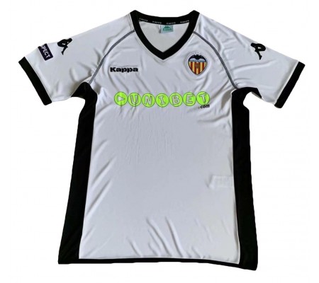 Valencia 2011 Home White Soccer Jersey